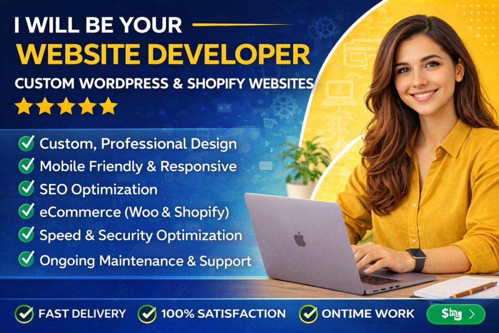 Custom WordPress websites for businesses. Best Wordpress development service in the world